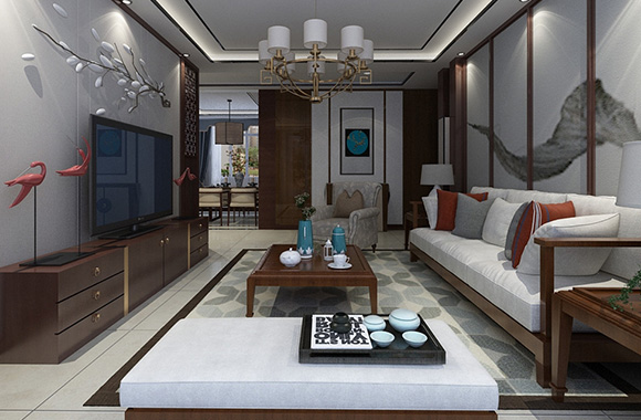 2022年新中式风格定制新中式家具的选择不能马虎