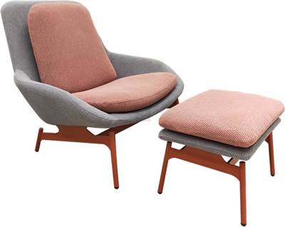 YS意式现代家具-FLD意式现代布艺休闲椅