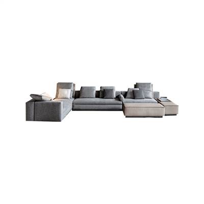 YS意式现代家具-FLD意式现代转角沙发
